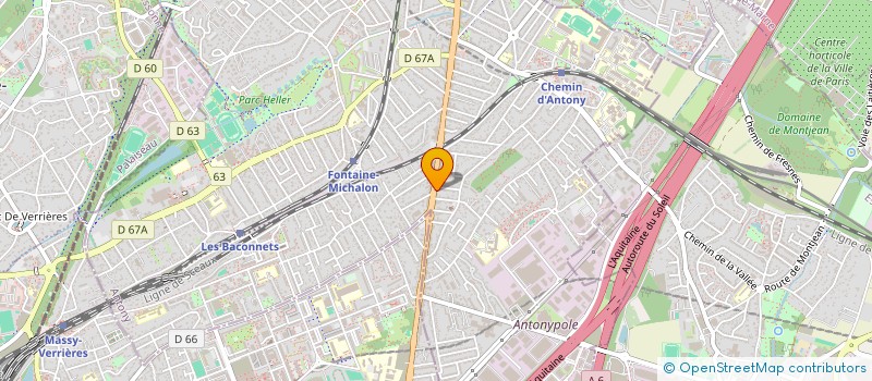 localisation de l'entreprise MONSIEUR ANTONY PIERRE  ANTONY