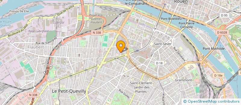 localisation de l'entreprise MONSIEUR ANTONY PINTO DE FREITAS  ROUEN