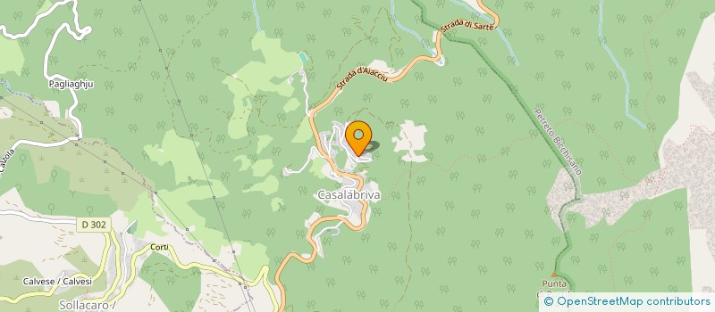 localisation de l'entreprise MONSIEUR ANTONY PRIAMI  CASALABRIVA