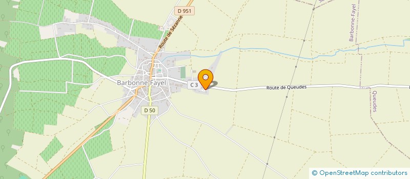 localisation de l'entreprise MONSIEUR ANTONY PRIEUR  BARBONNE-FAYEL