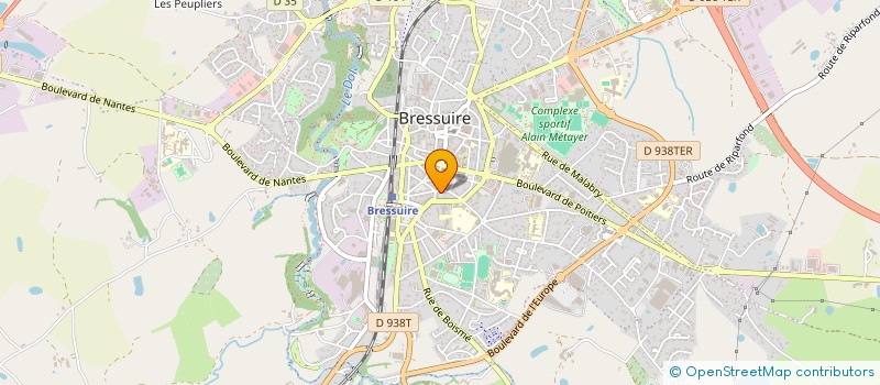 localisation de l'entreprise MONSIEUR ANTONY RICHARD  BRESSUIRE