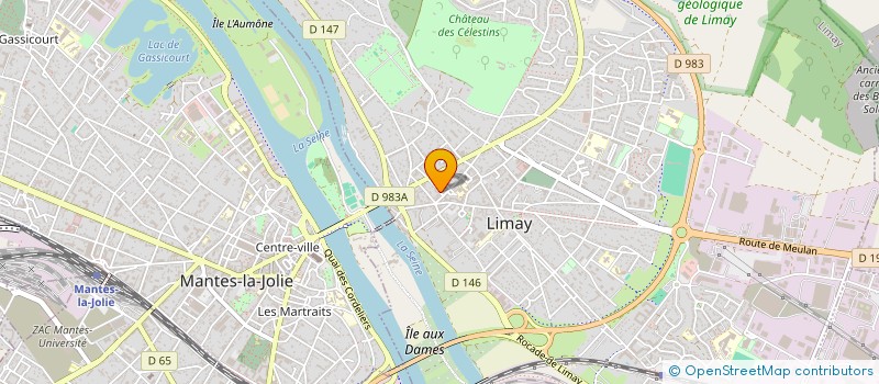 localisation de l'entreprise MONSIEUR ANTONY SAKETE  LIMAY