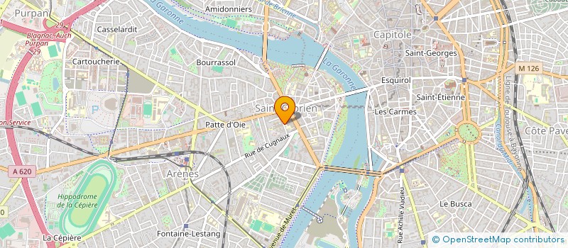 localisation de l'entreprise MONSIEUR ANTONY SALLAYONNEL à TOULOUSE