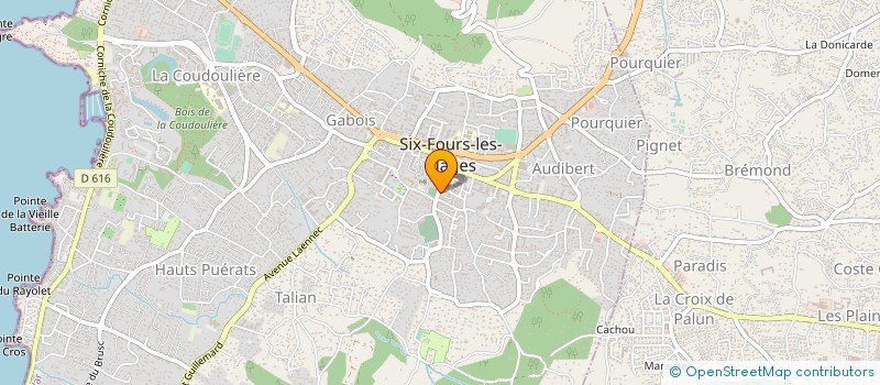 localisation de l'entreprise MONSIEUR ANTONY SCHILLING à SIX-FOURS-LES-PLAGES