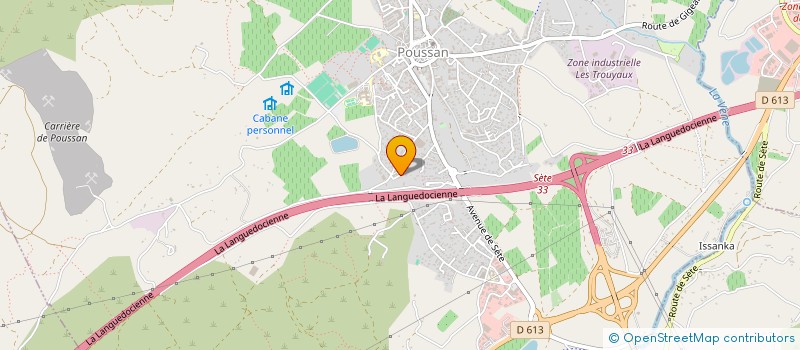 localisation de l'entreprise MONSIEUR ANTONY SEMPERE  POUSSAN