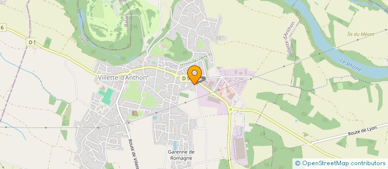 localisation de l'entreprise MONSIEUR ANTONY SILVESTRE  VILLETTE-D'ANTHON