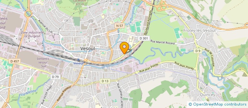 localisation de l'entreprise MONSIEUR ANTONY SOUSA  VESOUL