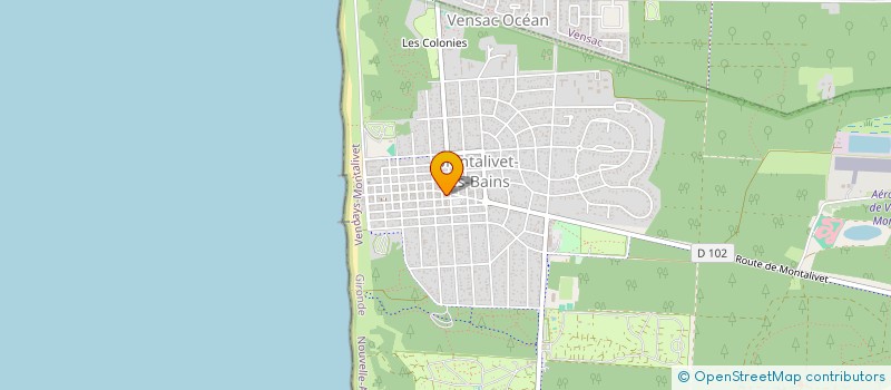 localisation de l'entreprise MONSIEUR ANTONY TACHOIRES  VENDAYS-MONTALIVET