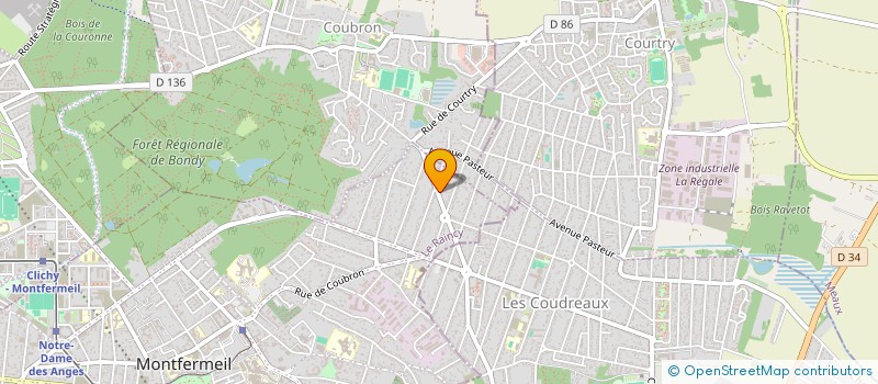 localisation de l'entreprise MONSIEUR ANTONY TARTENSON à MONTFERMEIL
