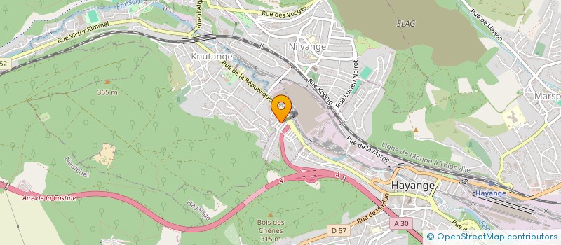 localisation de l'entreprise MONSIEUR ANTONY TRIPODI  NILVANGE