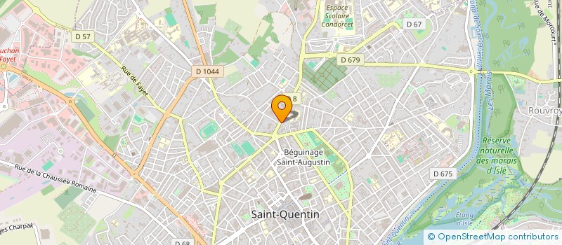 localisation de l'entreprise MONSIEUR ANTONY VAILLANT à SAINT-QUENTIN