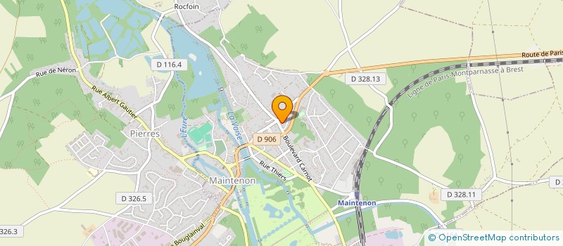 localisation de l'entreprise MONSIEUR ANTONY VALENTINE à MAINTENON