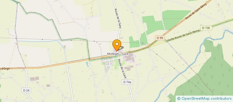 localisation de l'entreprise MONSIEUR ANTONY VALLE  MOLLEGES