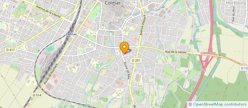 localisation de l'entreprise MONSIEUR ANTONY VERLY  COLMAR