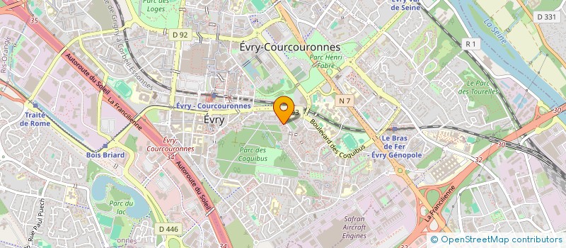localisation de l'entreprise MONSIEUR ANTONY YAGO à EVRY-COURCOURONNES