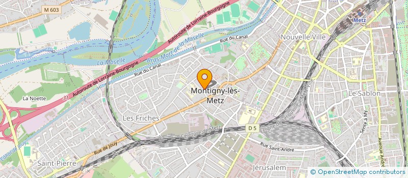 localisation de l'entreprise MONSIEUR ANTONY ZANETTI à MONTIGNY-LES-METZ