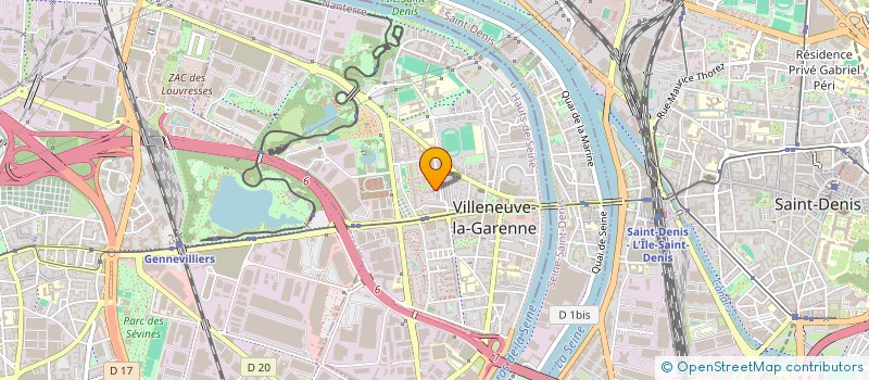 localisation de l'entreprise MONSIEUR ANTONYO CONDE  VILLENEUVE-LA-GARENNE