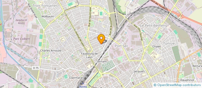 localisation de l'entreprise MONSIEUR ANTOY HOUMADI  REIMS