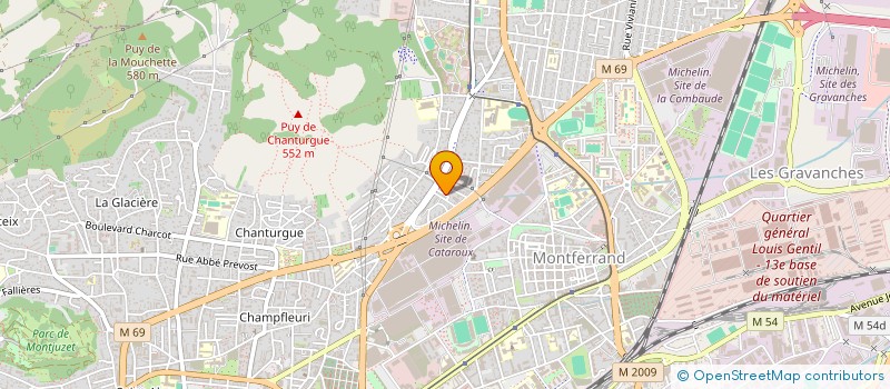 localisation de l'entreprise MONSIEUR ANTRAING KECHICHIAN à CLERMONT-FERRAND