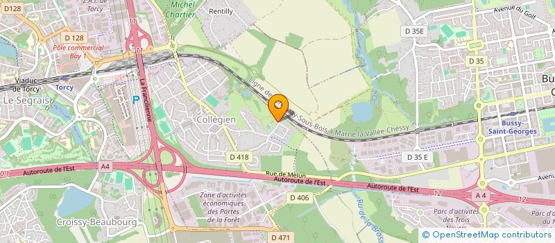 localisation de l'entreprise MONSIEUR ANTRANIK BABOUDJIAN  COLLEGIEN