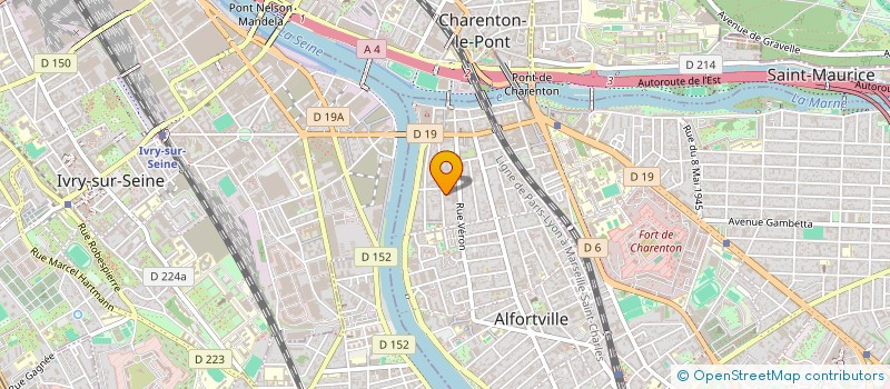 localisation de l'entreprise MONSIEUR ANTRANIK CHEGUIAN à ALFORTVILLE