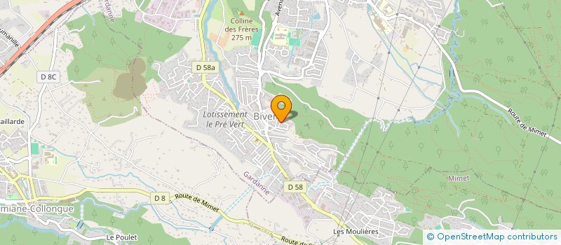 localisation de l'entreprise MONSIEUR ANTRANIK DONABEDIAN à GARDANNE