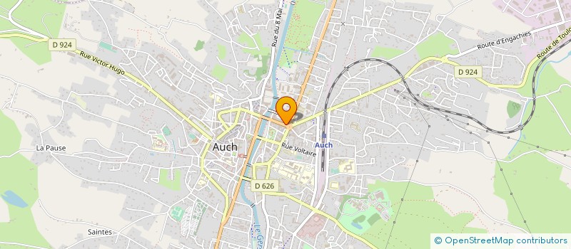 localisation de l'entreprise MONSIEUR ANTRANIK TOROSSIAN à AUCH