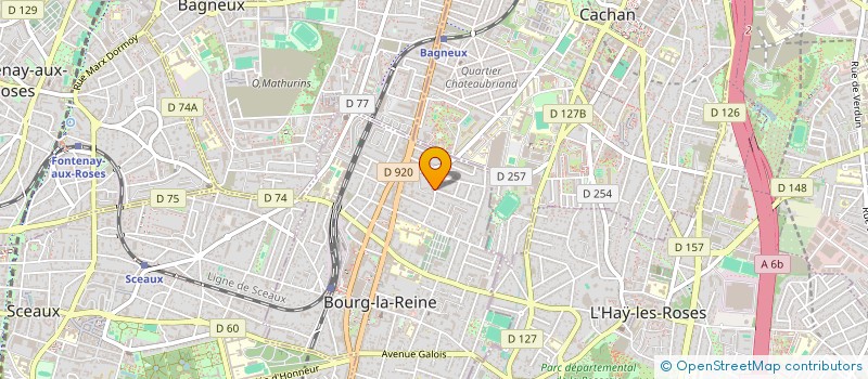 localisation de l'entreprise MONSIEUR ANTSA JOEL ANDRIASON à BOURG-LA-REINE