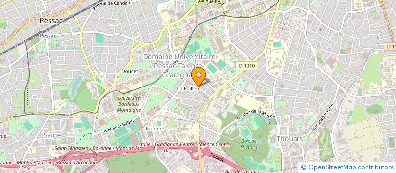 localisation de l'entreprise MONSIEUR ANTSA RANAIVOSOA RABEMANANJARA  GRADIGNAN