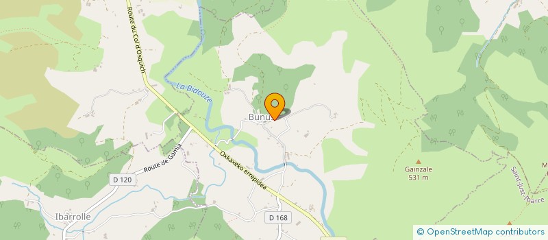 localisation de l'entreprise MONSIEUR ANTTON AMULET  AMENDEUIX-ONEIX