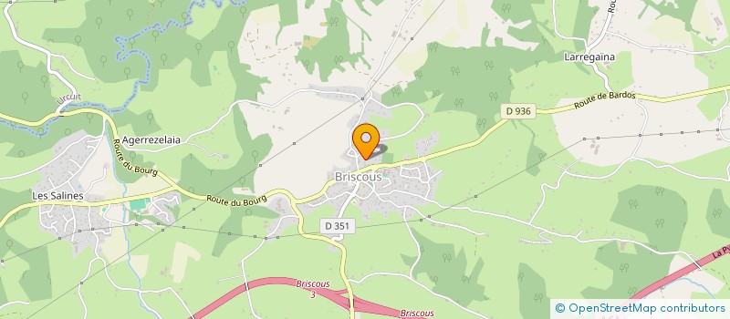 localisation de l'entreprise MONSIEUR ANTTON MONCE  HASPARREN