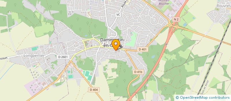 localisation de l'entreprise MONSIEUR ANURA SIYAMBALAPITIYAGE DON KARUNARATNE  DAMMARTIN-EN-GOELE