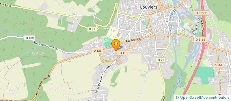 localisation de l'entreprise MONSIEUR ANWAR AHMAD ZAI  LOUVIERS