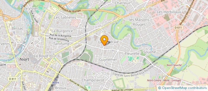 localisation de l'entreprise MONSIEUR ANWAR AL HARIRI  NIORT