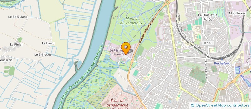 localisation de l'entreprise MONSIEUR ANWAR BENDAOUD  ROCHEFORT