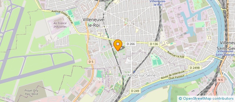 localisation de l'entreprise MONSIEUR ANWAR BOUDGHENE  VILLENEUVE-LE-ROI