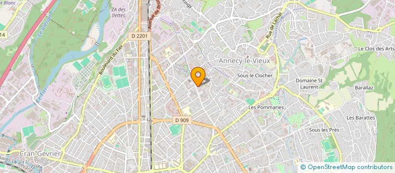 localisation de l'entreprise MONSIEUR ANWAR DOUIDI à ANNECY