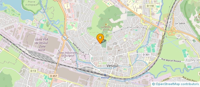 localisation de l'entreprise MONSIEUR ANWAR KHAN DOWLATZAI  VESOUL