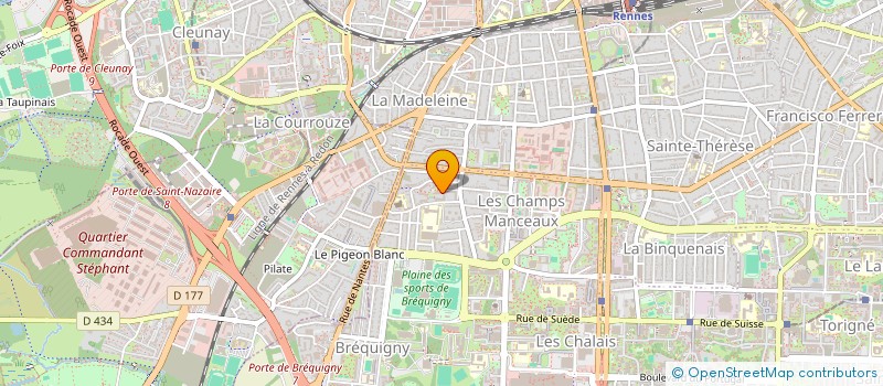 localisation de l'entreprise MONSIEUR ANWAR SHEIKH  RENNES