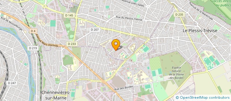 localisation de l'entreprise MONSIEUR ANWAR SIKDAR  CHAMPIGNY-SUR-MARNE