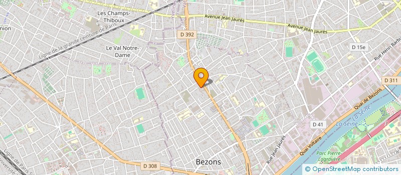 localisation de l'entreprise MONSIEUR ANWAR YAHIAOUI  BEZONS