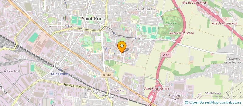 localisation de l'entreprise MONSIEUR ANWARULLHAQ NIAZI  SAINT-PRIEST