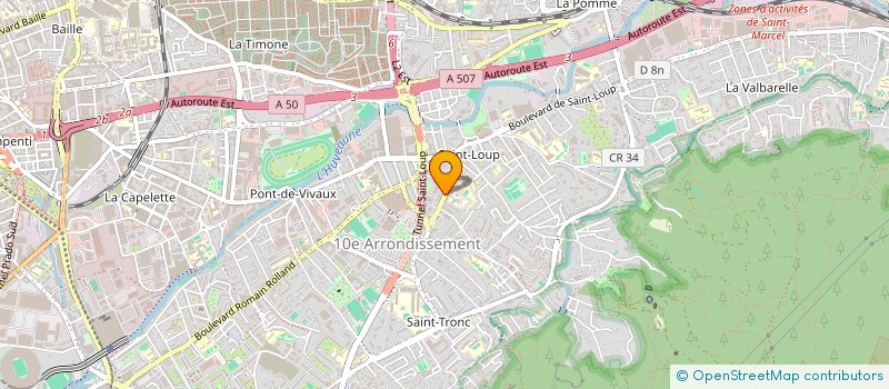 localisation de l'entreprise MONSIEUR ANYS DJEBARA  MARSEILLE