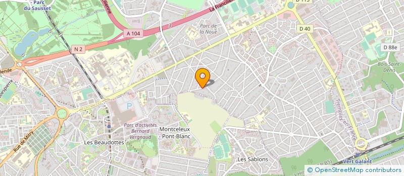 localisation de l'entreprise MONSIEUR ANYS OUMEDDAH à VILLEPINTE