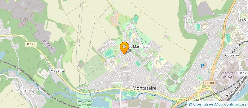 localisation de l'entreprise MONSIEUR ANYSS BELKHODAM  MONTATAIRE