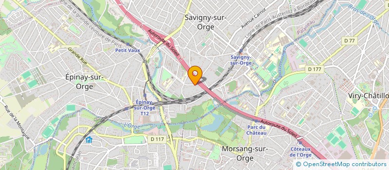 localisation de l'entreprise MONSIEUR ANYSS NAJIB ALAOUI à SAVIGNY-SUR-ORGE