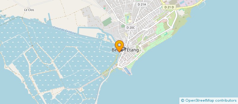 localisation de l'entreprise MONSIEUR ANZAD HAMADI ISSILAMOU à BERRE-L'ETANG