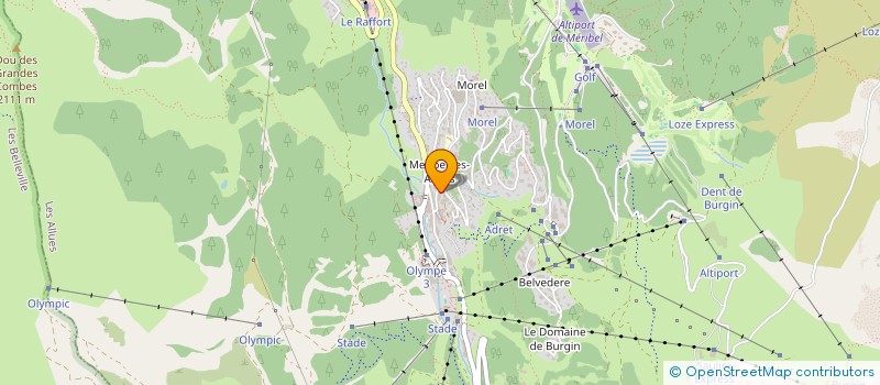 localisation de l'entreprise MONSIEUR ANZE KAVCIC  LES ALLUES