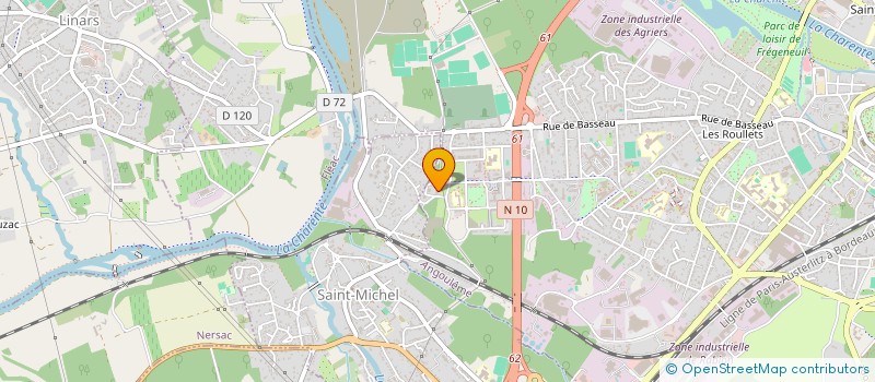 localisation de l'entreprise MONSIEUR ANZIZE HOUMADI CHEI à ANGOULEME