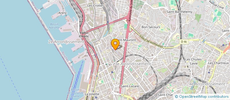 localisation de l'entreprise MONSIEUR ANZIZI BASTOINI à MARSEILLE